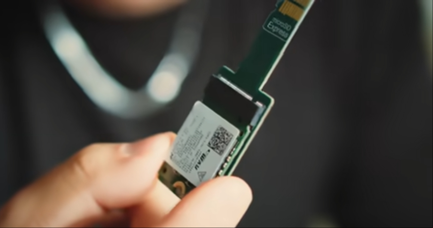 SDEX2M2: Adaptador NVMe para la ranura MicroSD Express de la Switch 2